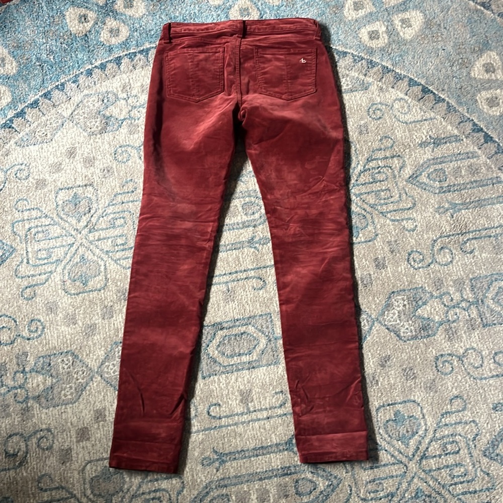 Great Condition Rag And Bone Red Clay Color Cordu… - image 7